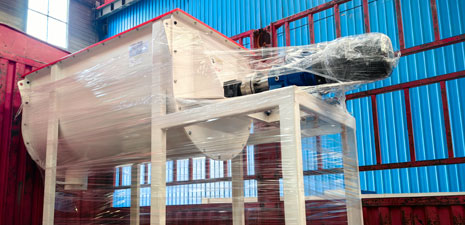 SZLH250 chicken feed pellet production plant packing and shipping to Hebei province, China