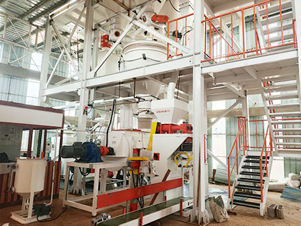 The installation of the automatic powder line in Cameroon has been completed