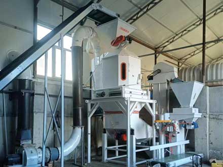 Inner Mongolia Project 5t/h feed pellet plant Installation