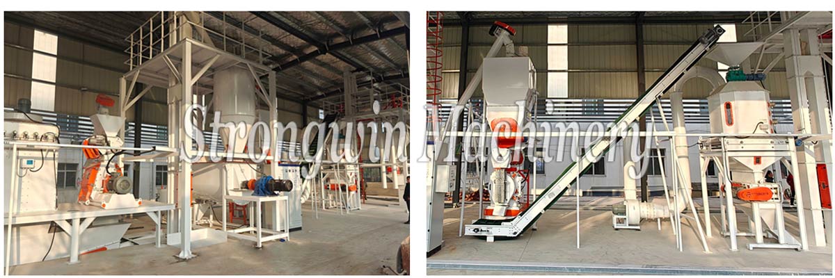 3 tons per hour poultry feed production plant in Hubei Province, China