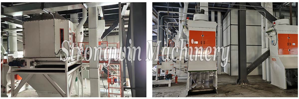 10 tons per hour chicken feed production line in Heilongjiang Province, China