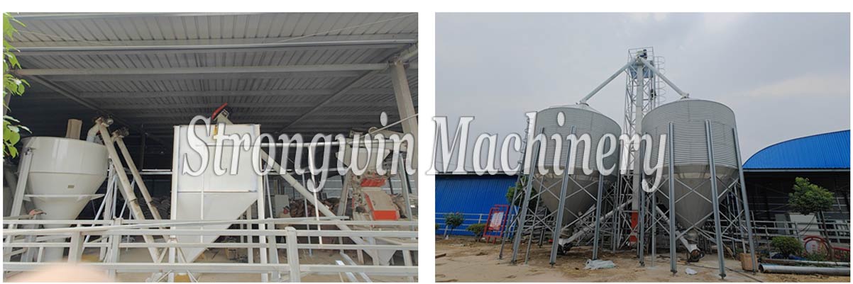 Beef cattle powder feed production line project