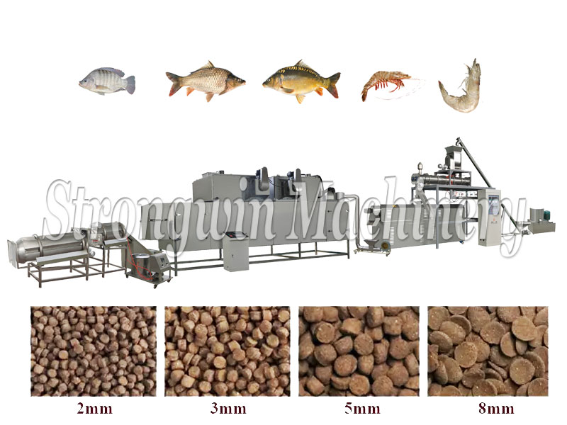 fish feed production line