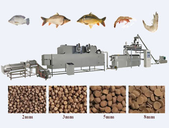 fish feed production