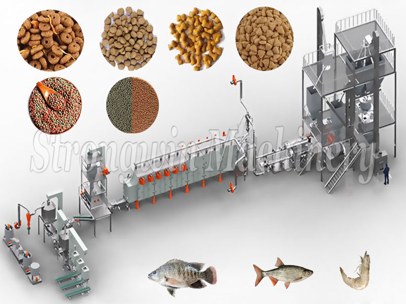 fish feed production line