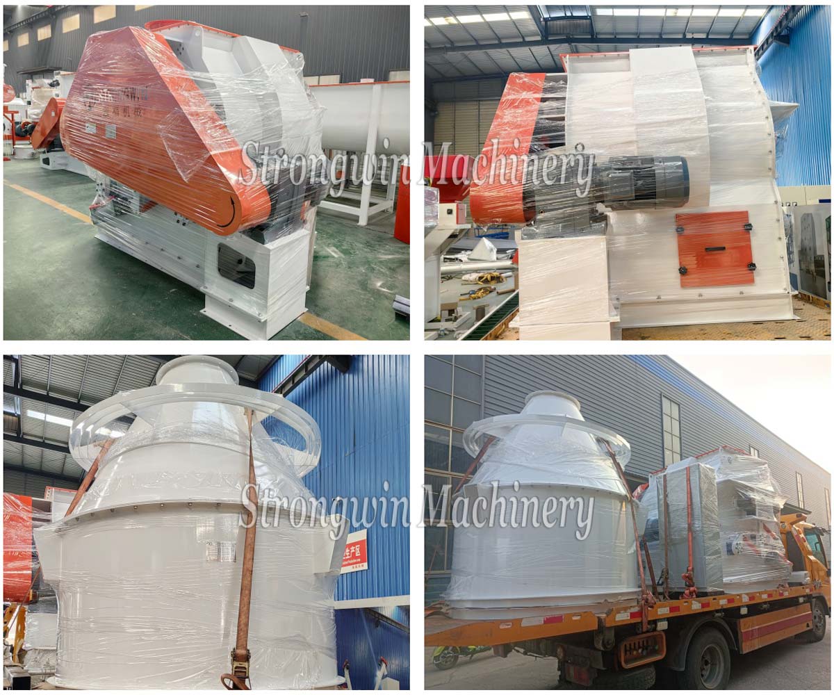 Chicken Feed Mixing Machines packing and shipping to Hubei Province, China