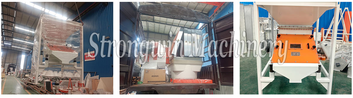 Small scale animal feed production line packing and shipping to Yunnan province, China