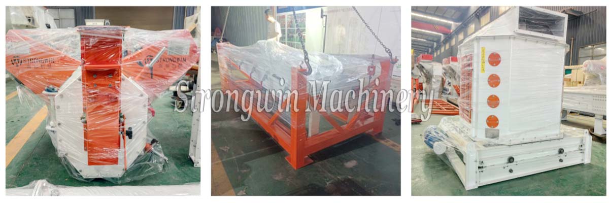 2 TPH Bird Feed Pellet Manufacturing Machine Plant packing and shipping to Kenya