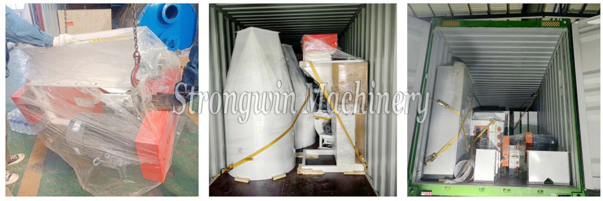 2 TPH Bird Feed Pellet Manufacturing Machine Plant packing and shipping to Kenya