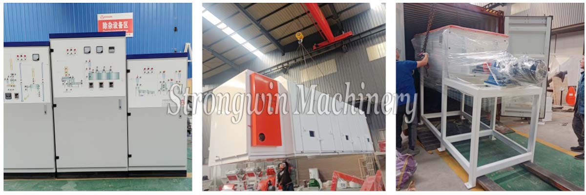 1TPH Floating Fish Feed Manufacturing Machine packing and shipping to Burkina Faso