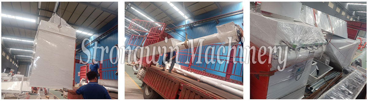 37 kw feed powder production plant packing and shipping to Zhangjiakou