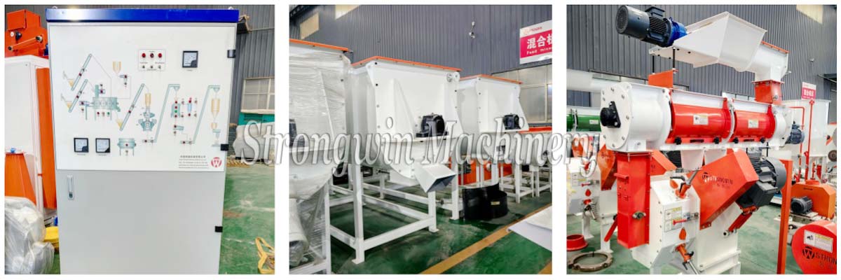 2 TPH Animal Feed Pellet Production System Machine packing and shipping to Venezuela