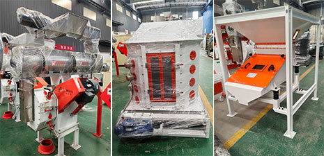 Feed Granulator, Cooler and Vibrating Screen packing and shipping to Uzbekistan