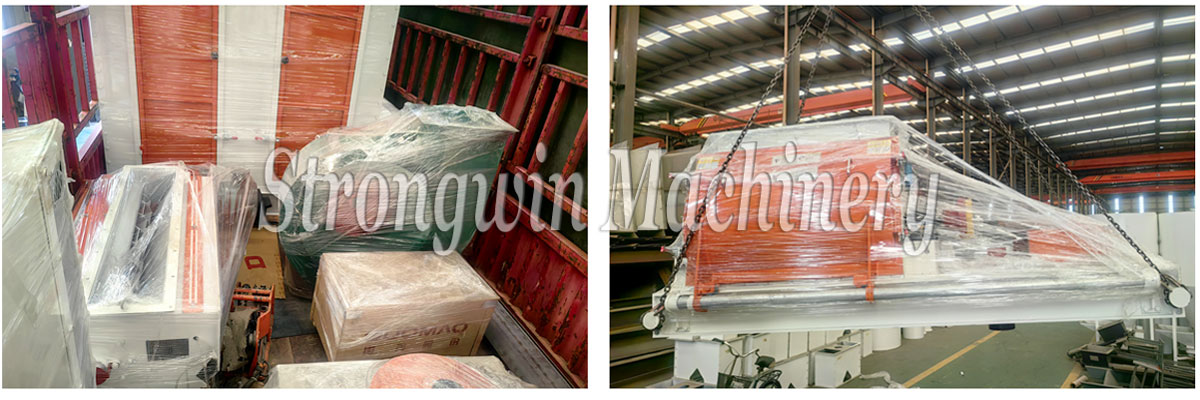 Corn powder production plant packing and shipping to Hubei Province, China