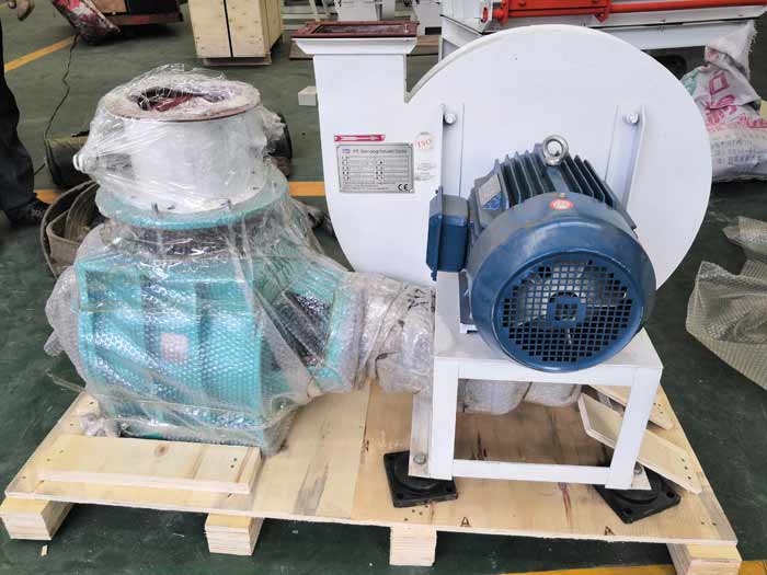 30kw rice shell grinder and supporting equipment for Indonesia customers