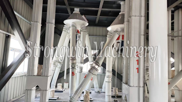 10 tons per hour chicken feed production line in Heilongjiang Province, China