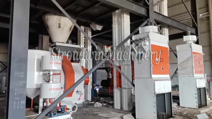 10TPH SZLH420 Feed Pellet Production Plant Project in Gansu Province, China