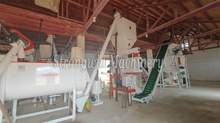 Installation and commissioning of Chicken feed pellet production line in Jiangxi Province, China