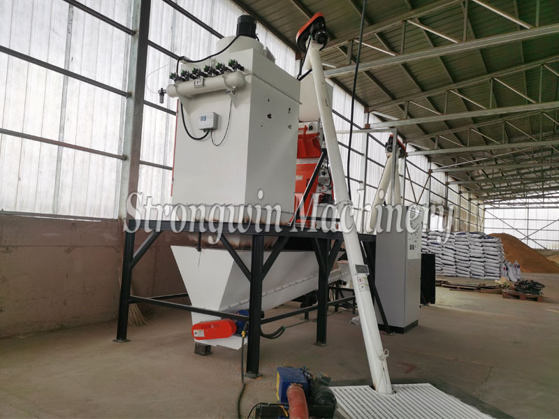 Installation and commissioning of corn crushing system for customers in Zhangjiakou