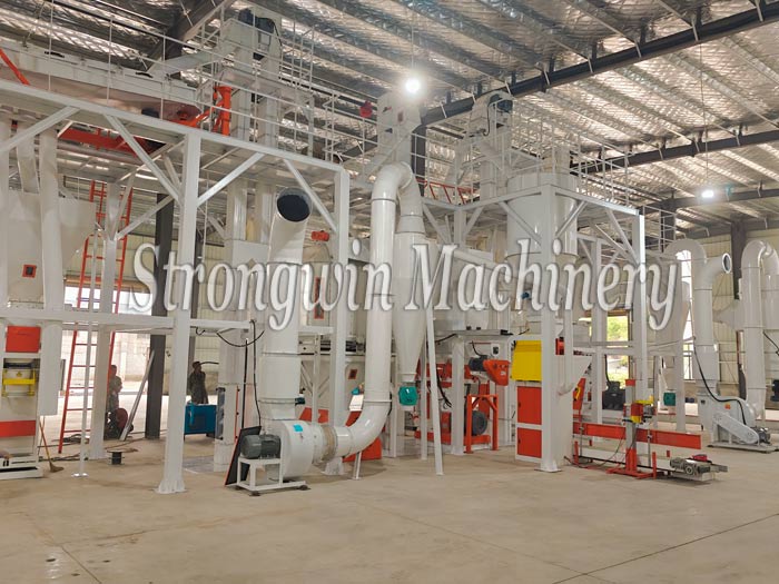 SZLH350 chicken pellet feed plant