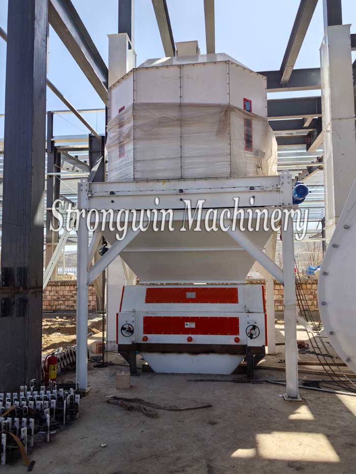 30 tons per hour poultry feed production plant in Gansu Province, China