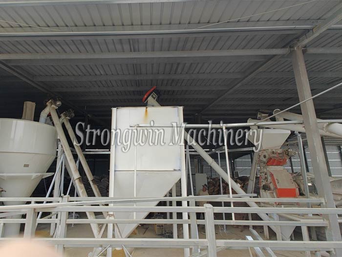 Beef cattle powder feed production line project