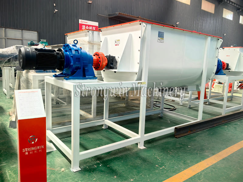 37kw animal feed powder production unit machines packing and shipping to Guinea