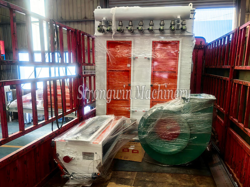 Corn powder production plant packing and shipping to Hubei Province, China