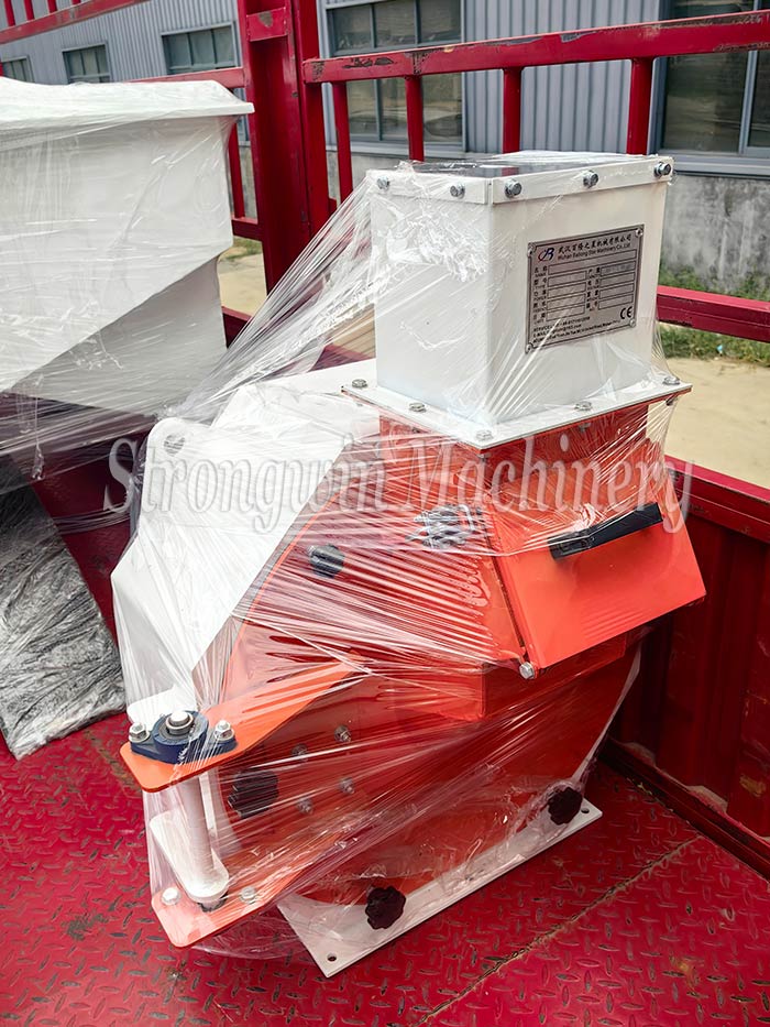 Animal Feed Mixing System Machine packing and shipping to Bangladesh