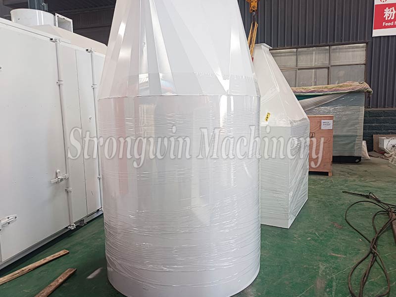 5TPH Pig Feed Pellet Manufacturing Machine packing and shipping to Qinghai Province, China