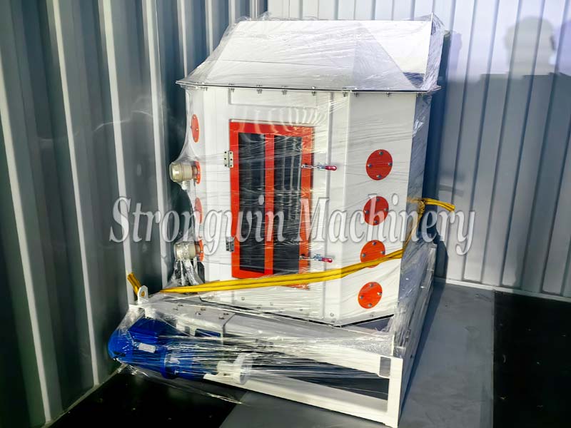 SZLH250 Poultry Feed Pellet Manufacturing Machine Plant packing and shipping to Bolivia