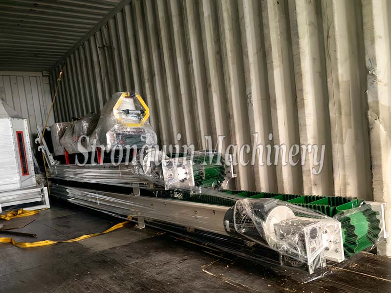 2-4 TPH Animal Feed Pellet Manufacturing Machine Plant packing and shipping to Mexico