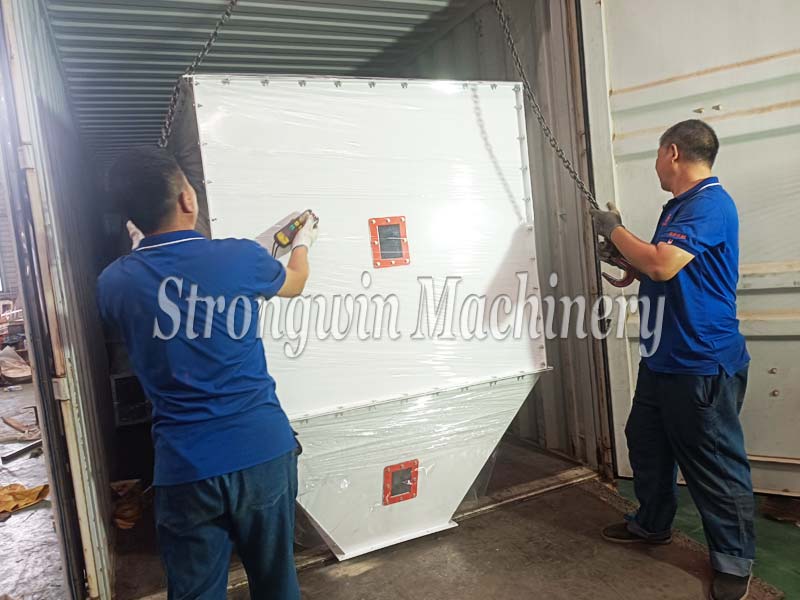 2-4 TPH Animal Feed Pellet Manufacturing Machine Plant packing and shipping to Mexico