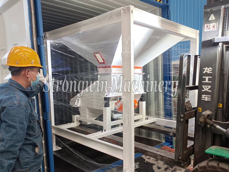 SZLH400 Feed Pellet Mill Plant packing and shipping to Korea