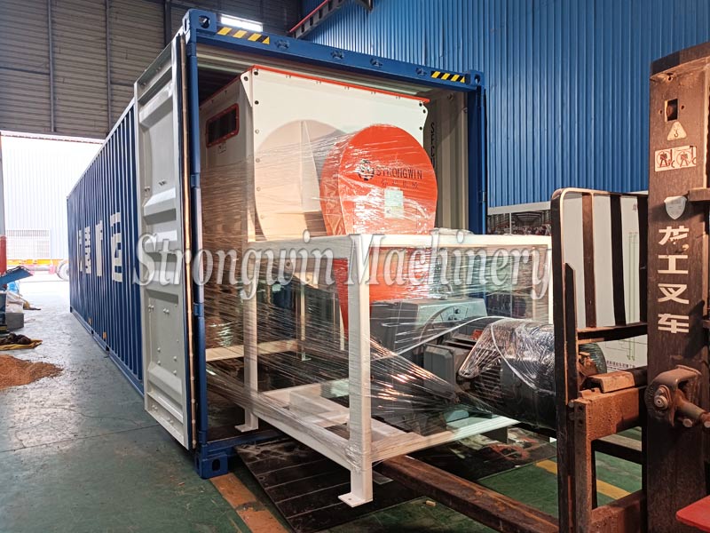 SZLH400 Feed Pellet Mill Plant packing and shipping to Korea