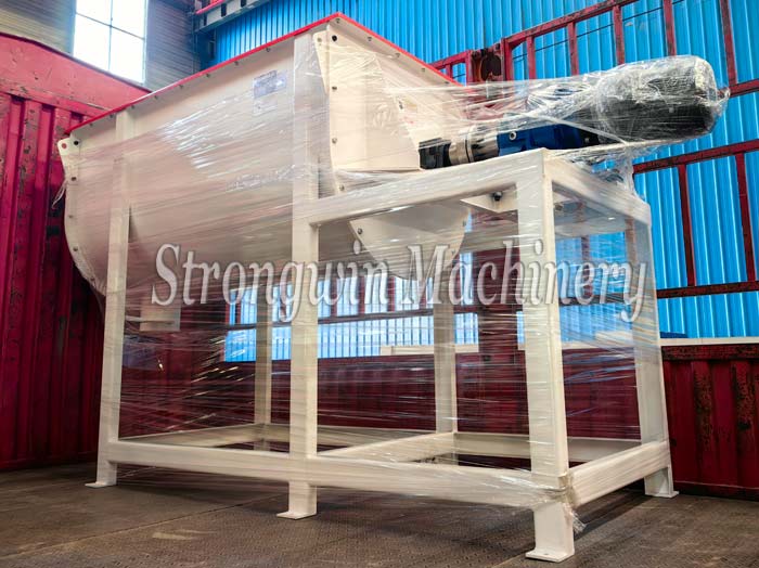 SZLH250 chicken feed pellet production plant packing and shipping to Hebei province, China