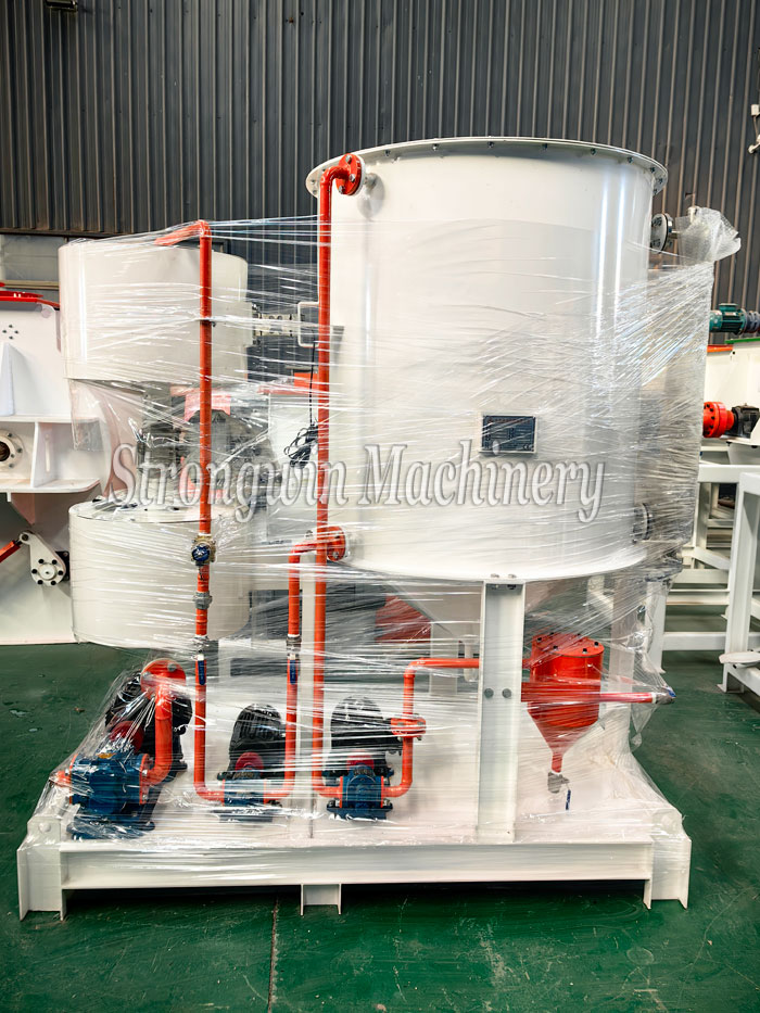 SZLH350 complete set Animal feed granulator plant packing and shipping to Henan province, China